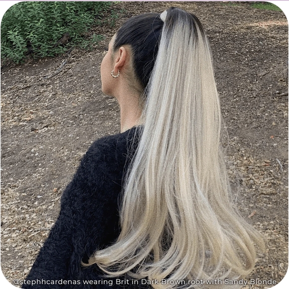 Ombre Ponytail Extensions - Picture 1 of 4